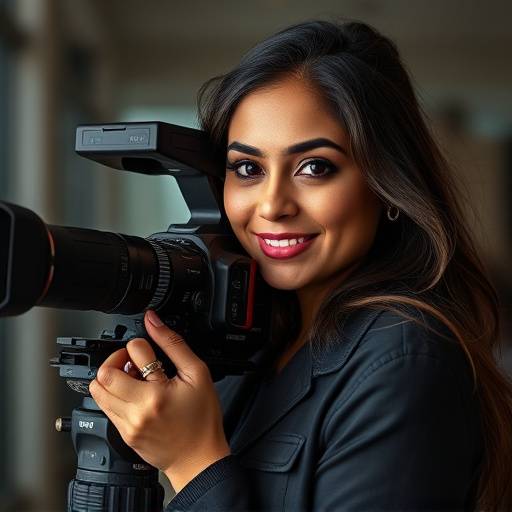 Professional headshot of Anya Sharma, award-winning film director